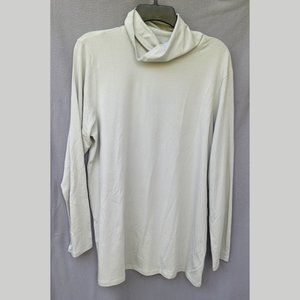 NWT Universal Standard Jersey Turtleneck Mineral Grey Size Medium (18-20)